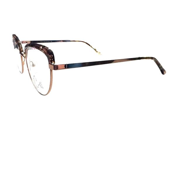 NEW iChill  C7029 Color: Brown Crystal Marbled Cat eye glasses main image 4